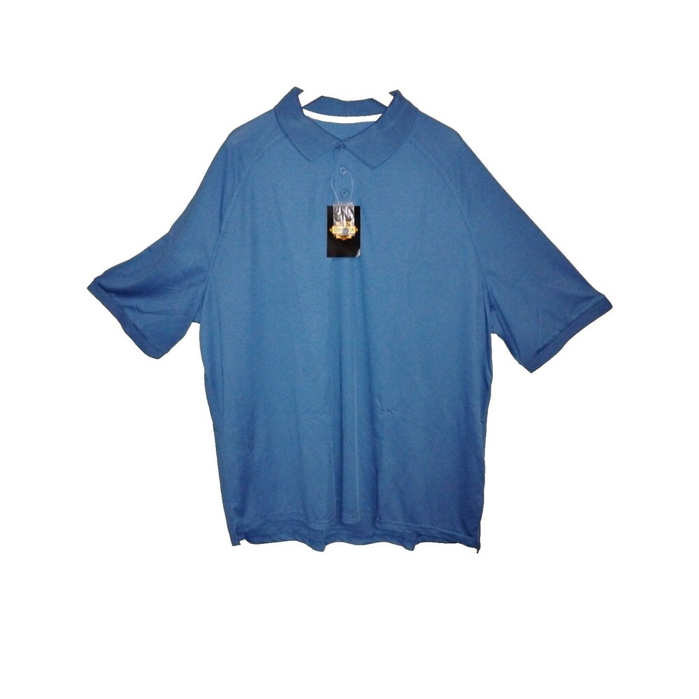 Guide Gear G.G. S/S Performance Polo 57187-005-006 NWT Blue 3x Short Sleeve
